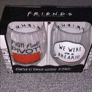 Friends Table glasses